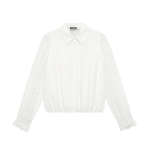 Mint Velvet Cream Jacquard Shirt